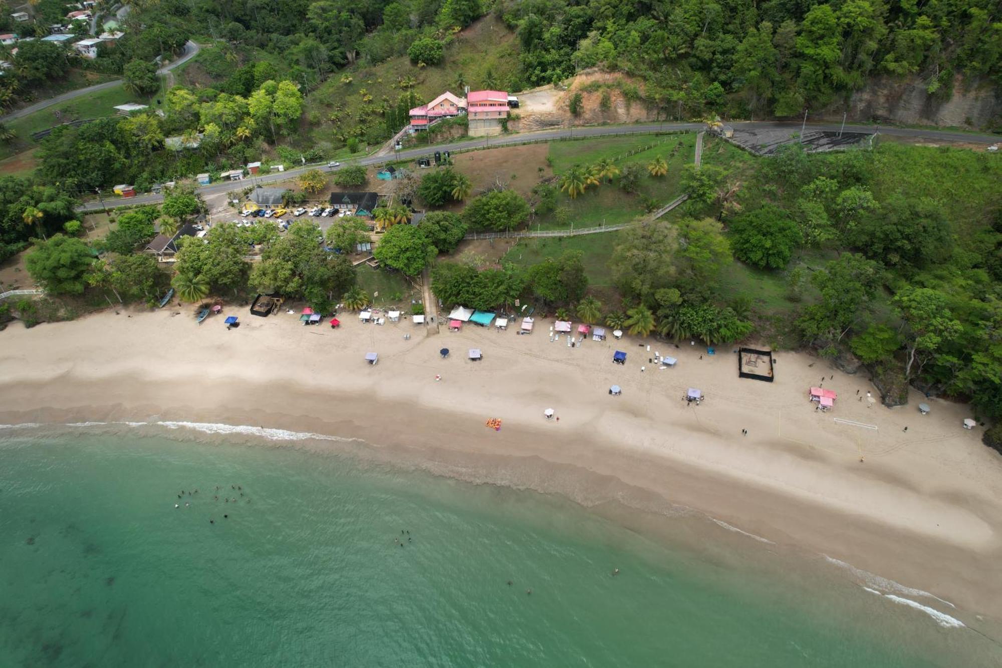 Las Cuevas Beach Lodge Buitenkant foto