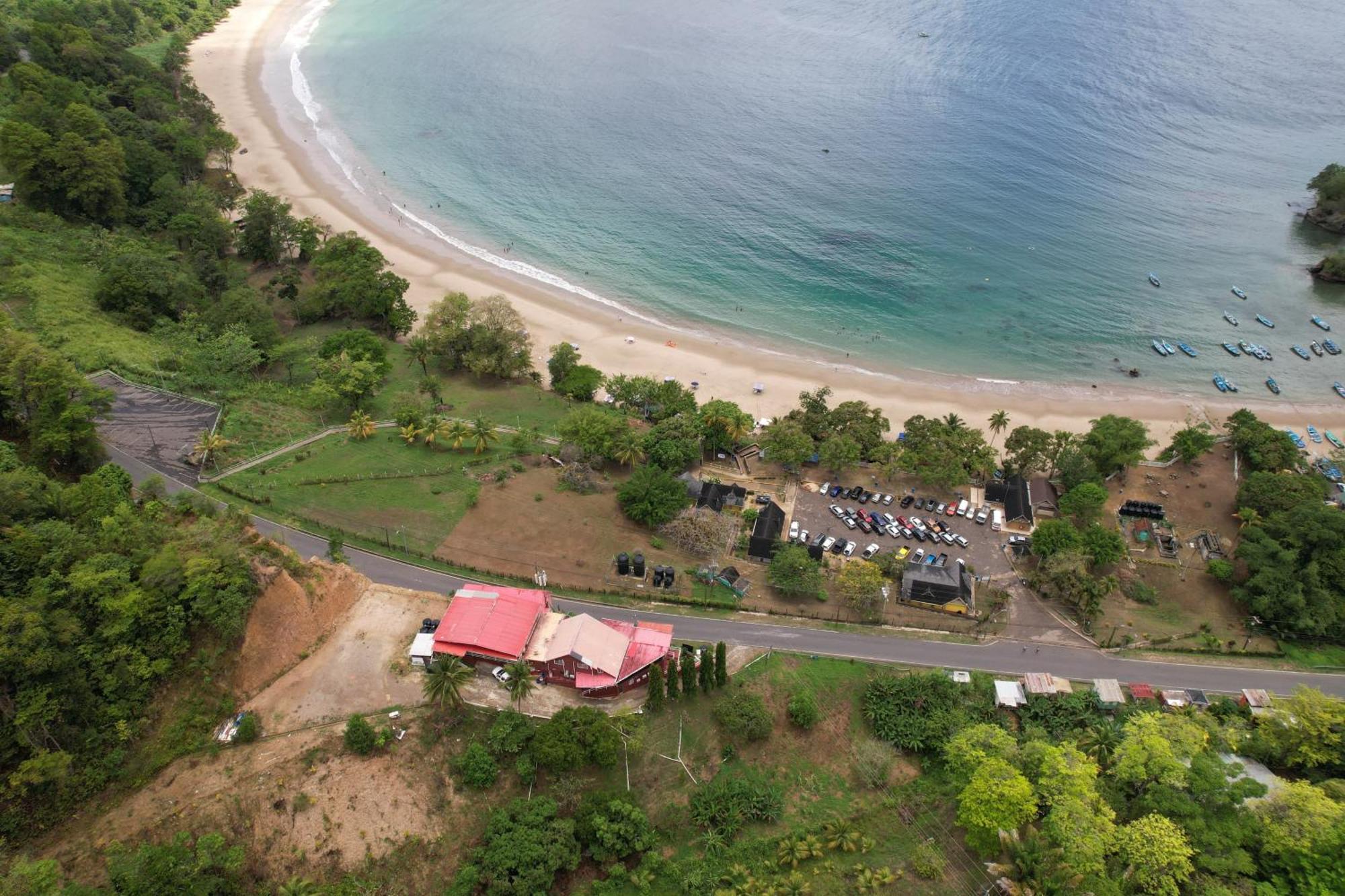 Las Cuevas Beach Lodge Buitenkant foto