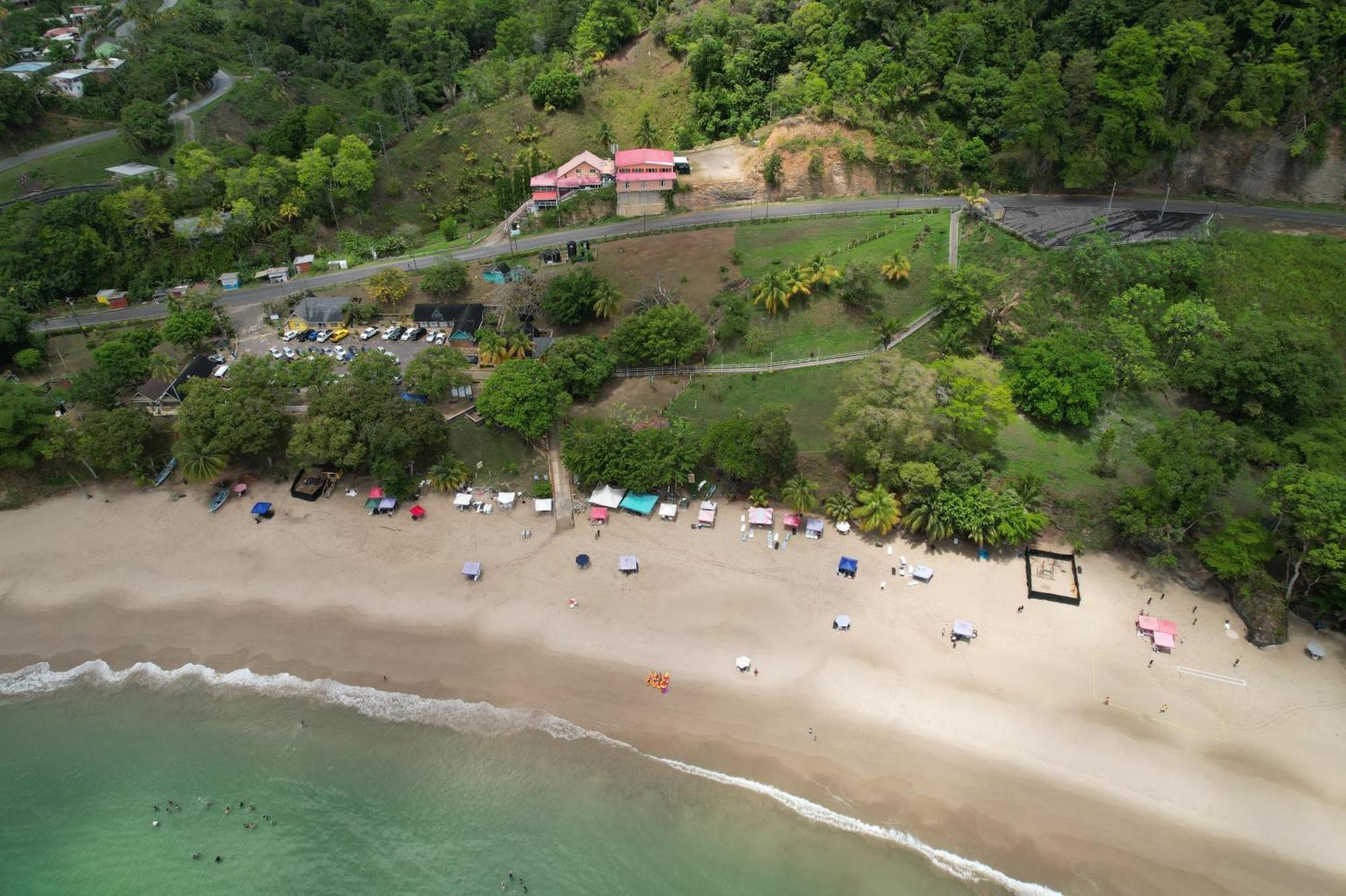 Las Cuevas Beach Lodge Buitenkant foto
