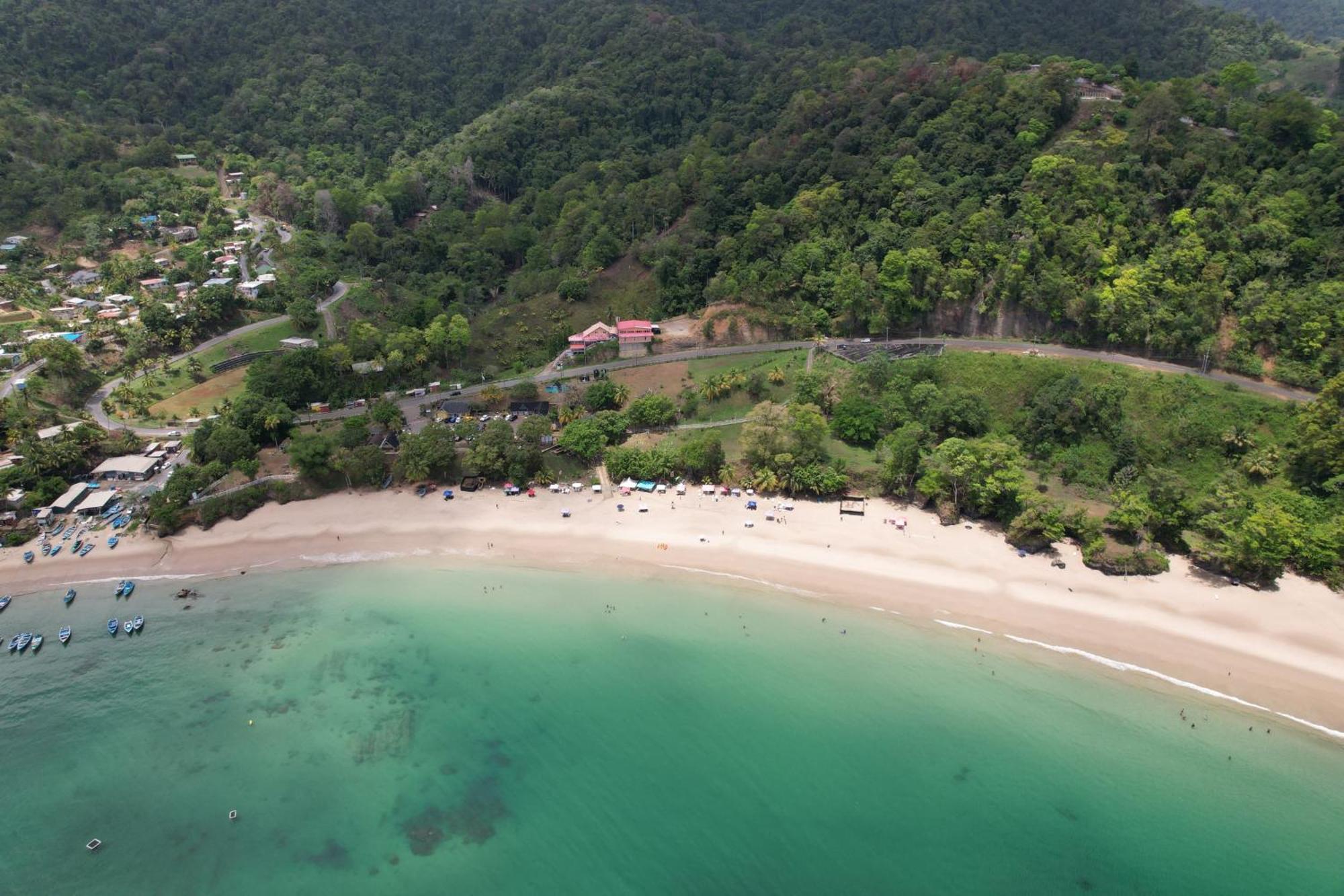 Las Cuevas Beach Lodge Buitenkant foto